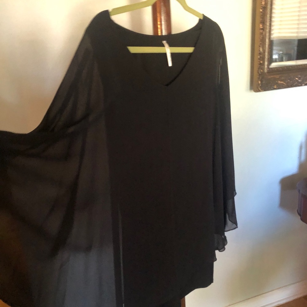 Batwing dress shirt